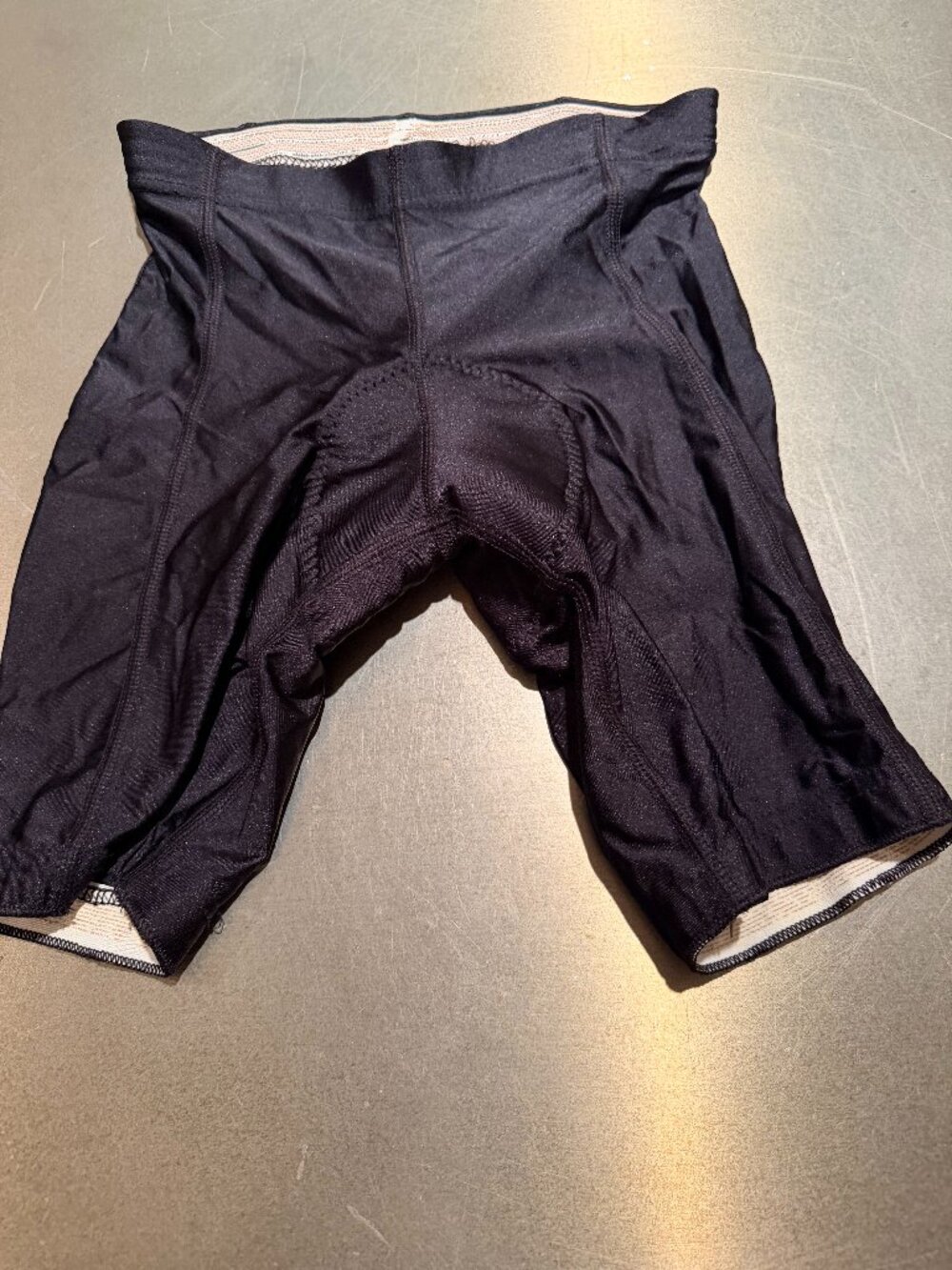 Compression Shorts with Padded Crotch Black Reed Street Medium Vintage